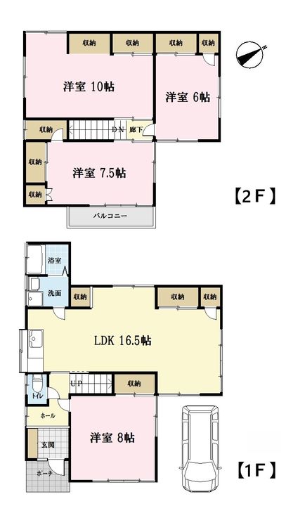 埼玉県蓮田市大字井沼(一戸建)の賃貸物件の間取り