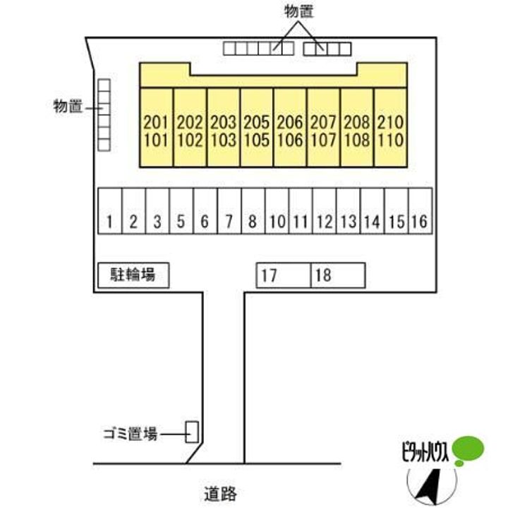 福島県郡山市安積町長久保2(アパート)の賃貸物件の地図