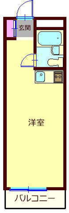 東京都品川区戸越6(マンション)の賃貸物件の間取り