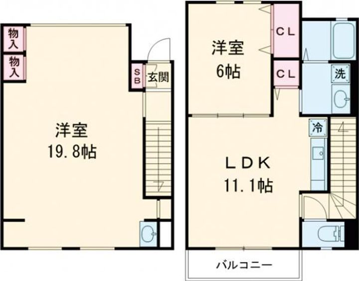 セフィロスI.Kの間取り