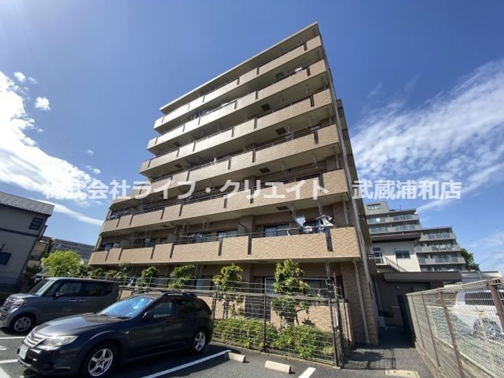 埼玉県戸田市大字新曽(マンション)の賃貸物件の外観