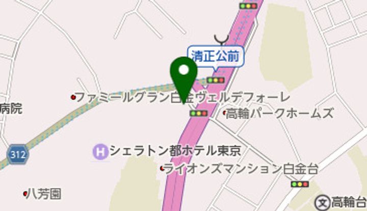 東京都港区白金6(マンション)の賃貸物件の周辺