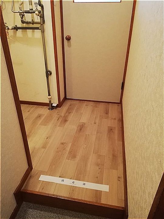 パークマンション佐々木の玄関