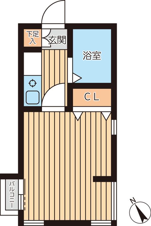 フィール馬込の間取り