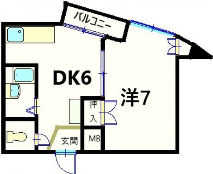 ハイムサンシルクの間取り