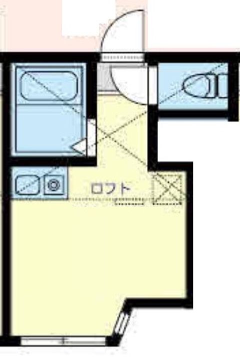 神奈川県横浜市西区西戸部町1(アパート)の賃貸物件の間取り