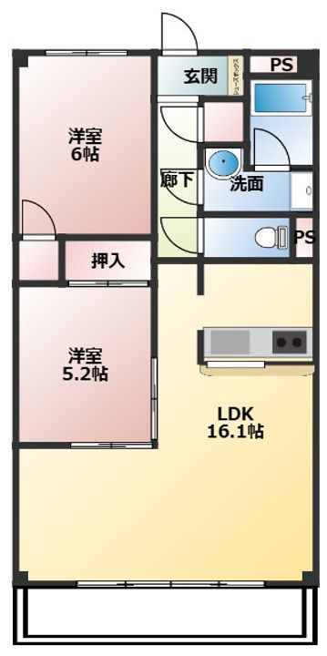 コート沼津の間取り