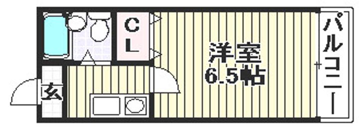 大阪府和泉市内田町3(マンション)の賃貸物件の間取り