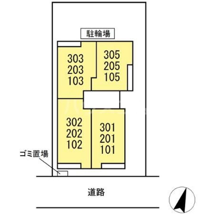 D-ROOM松木の外観