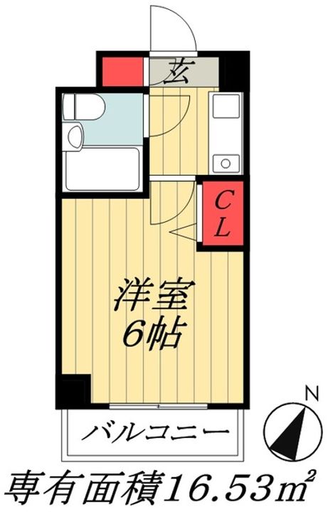 千葉県浦安市富士見5(マンション)の賃貸物件の間取り