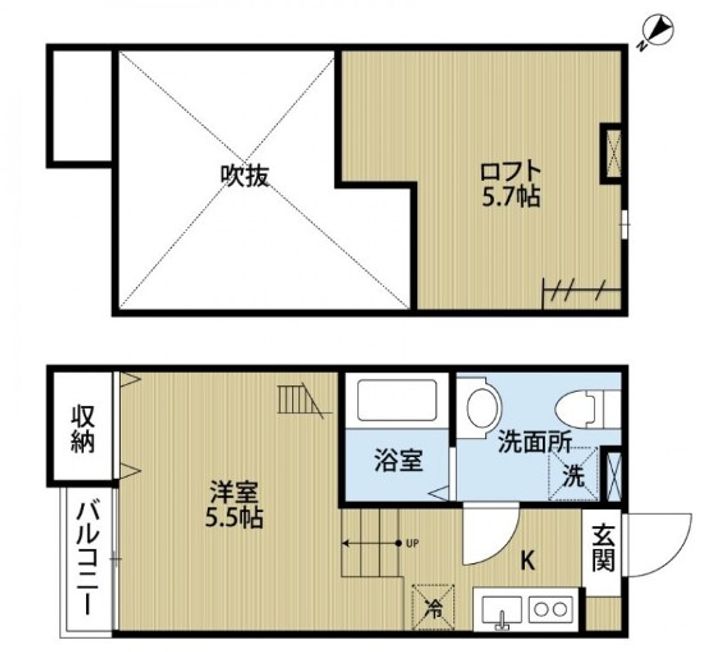アル・ソーレの間取り