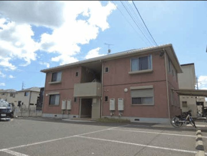 アリッサムK A棟の外観