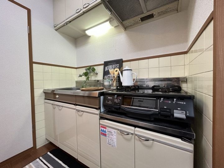 岡山県岡山市北区津島新野1(マンション)の賃貸物件のキッチン