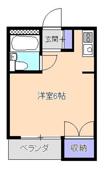 サンハイム所沢の間取り