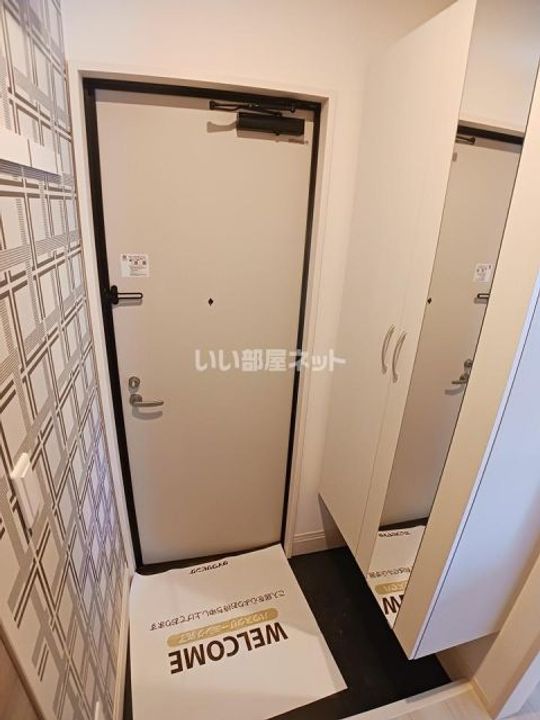 新潟県上越市鴨島3(アパート)の賃貸物件の玄関