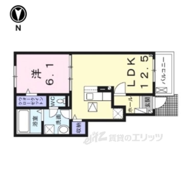 クラッシーハウスの間取り