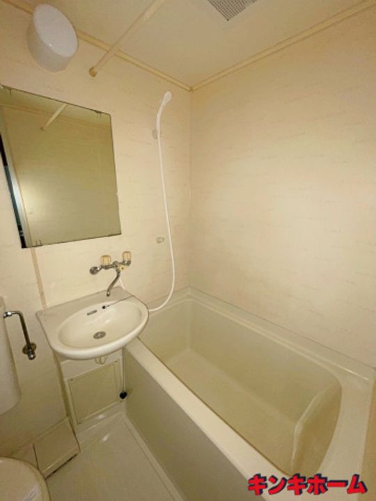 広島県広島市中区東白島町(マンション)の賃貸物件の風呂