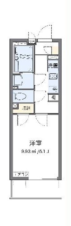 クレイノ彩Vの間取り