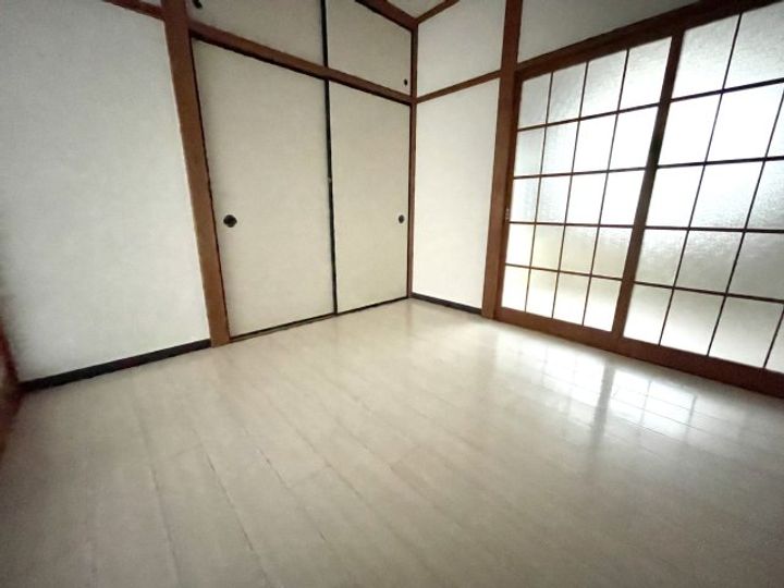 増田コーポの居間