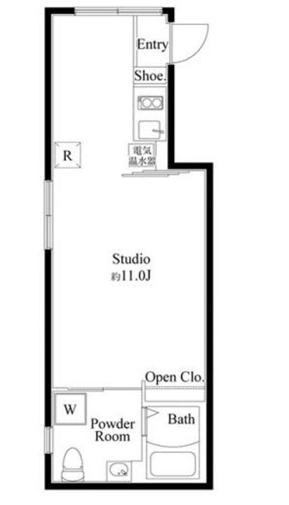 東京都台東区小島1(マンション)の賃貸物件の間取り