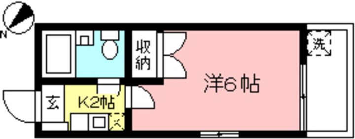 フォブール向ヶ丘の間取り