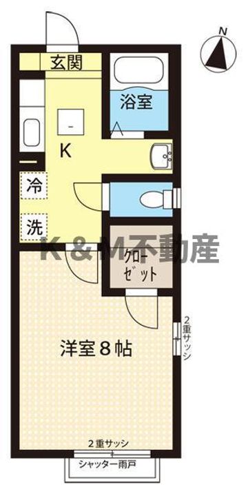 エクセルハイツの間取り