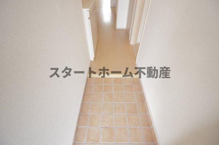 徳島県徳島市北島田町1(アパート)の賃貸物件の玄関