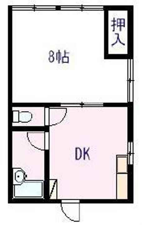 神奈川県足柄上郡開成町吉田島(マンション)の賃貸物件の間取り