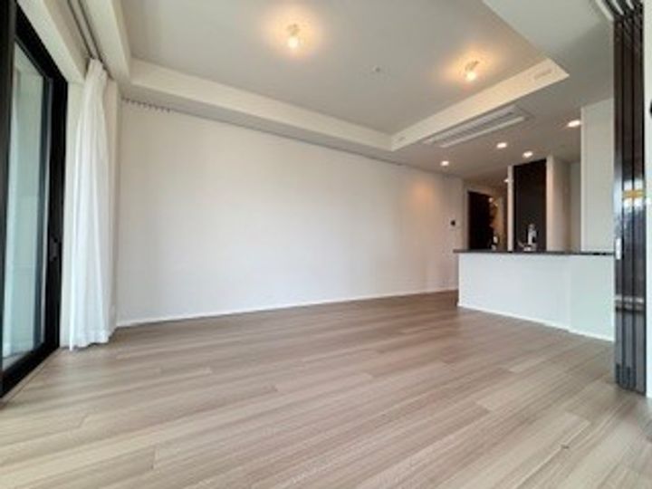 シティタワー虎ノ門の居間