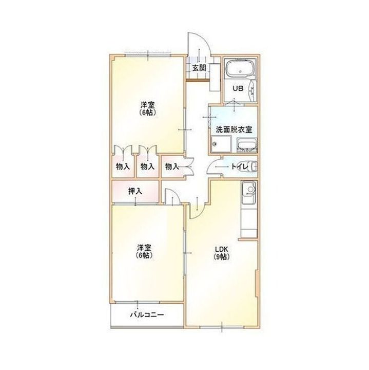 サンシャイン有泉の間取り