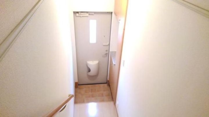 埼玉県久喜市鷲宮1(アパート)の賃貸物件の玄関