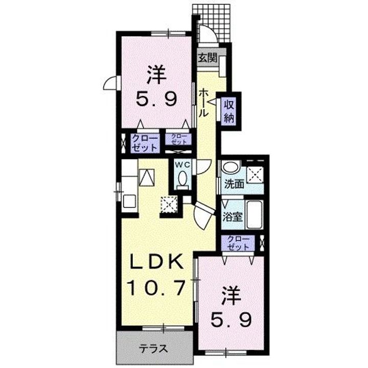 Rest Houseの間取り