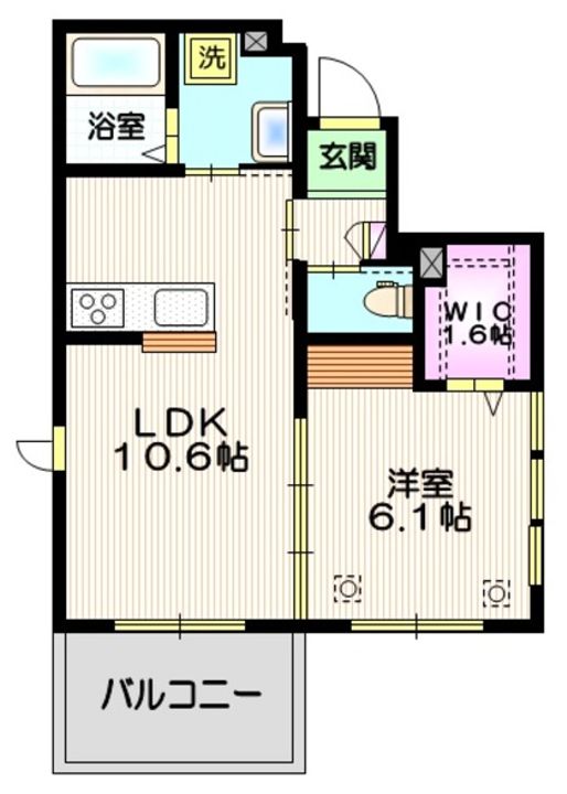 東京都豊島区池袋本町1(マンション)の賃貸物件の間取り