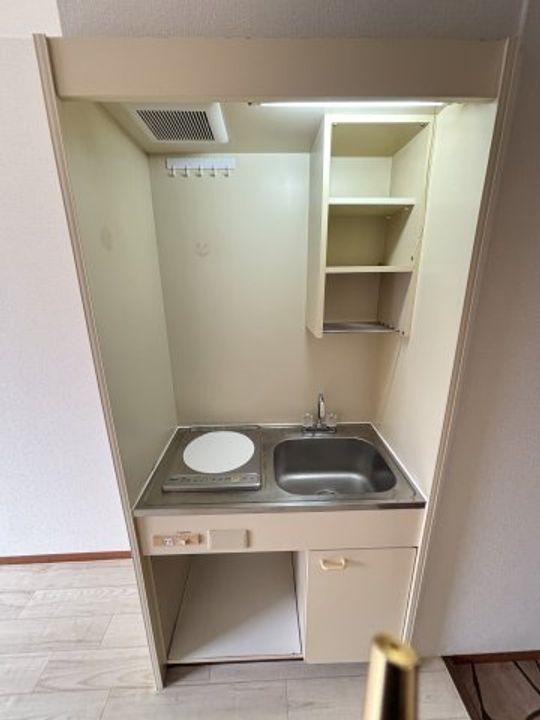 大阪府大阪市東淀川区井高野2(マンション)の賃貸物件のキッチン