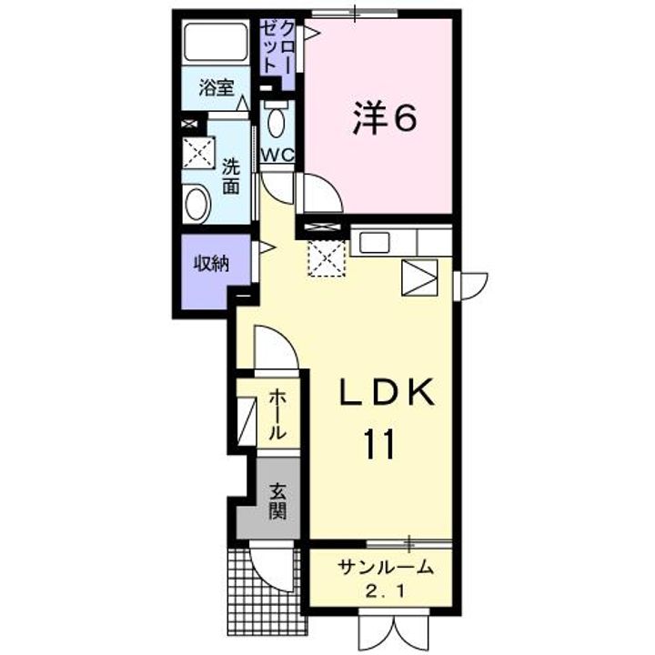 ノイ・アストロAの間取り