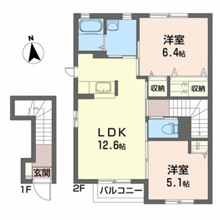 コンフォート エビスの間取り