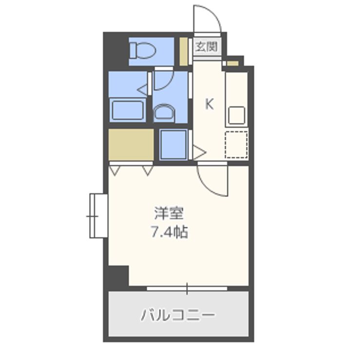 WEST VILLAGE 西公園の間取り