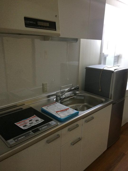 古川ハイム 二番館のキッチン