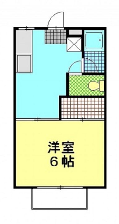 メゾネット竜操Aの間取り