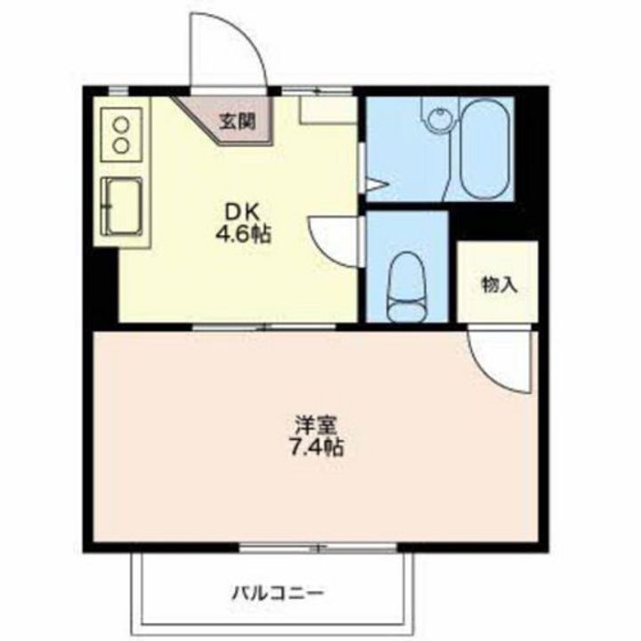 アーバンフラッツの間取り