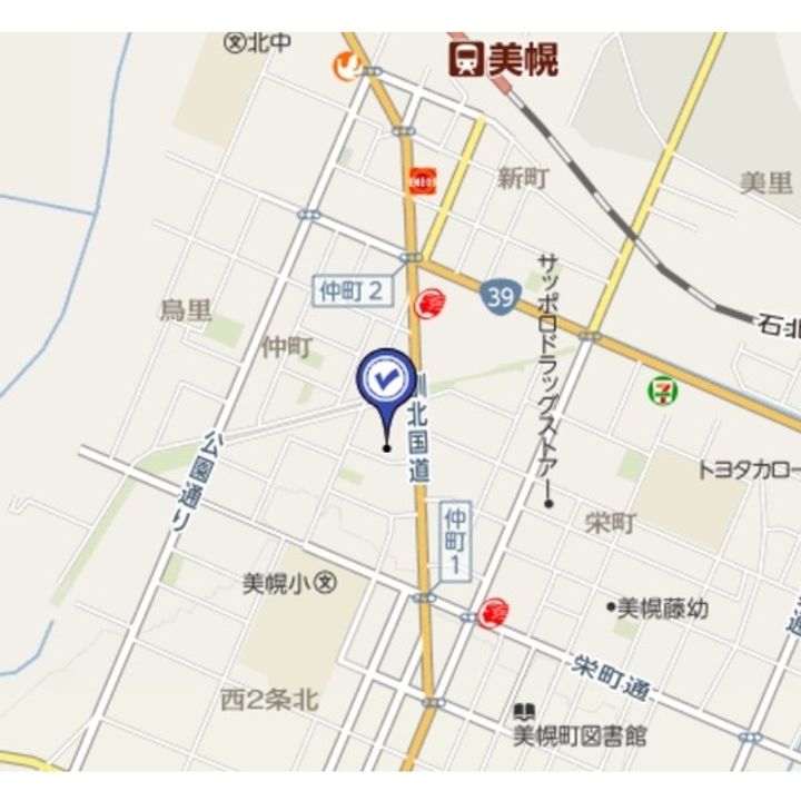 ソワールMの地図