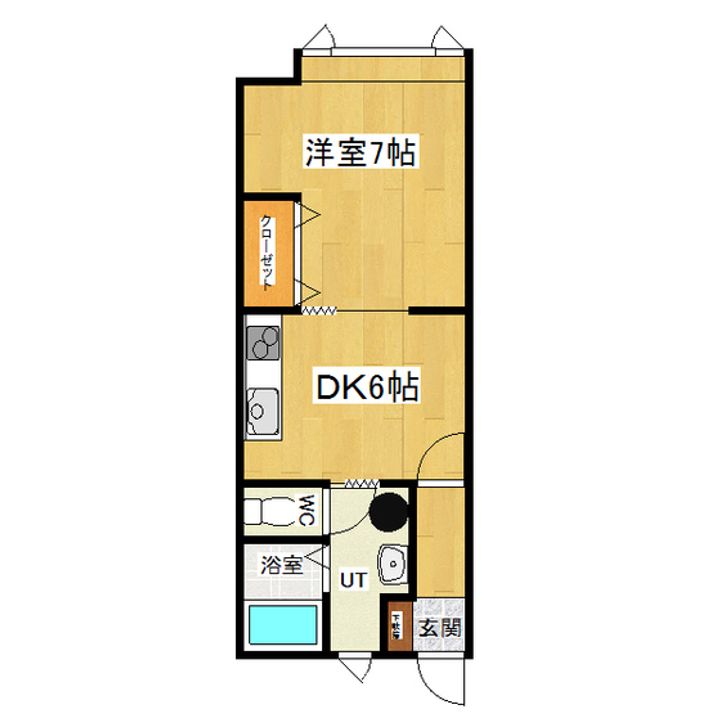 ソワールMの間取り