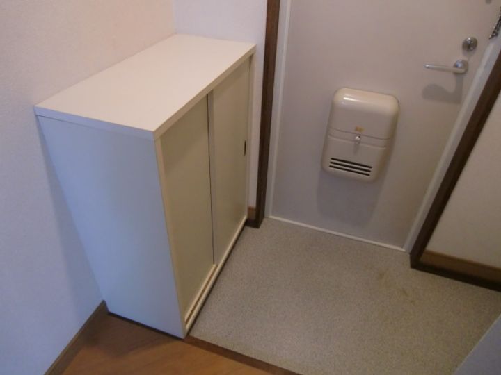 SAJA-91 A棟の玄関