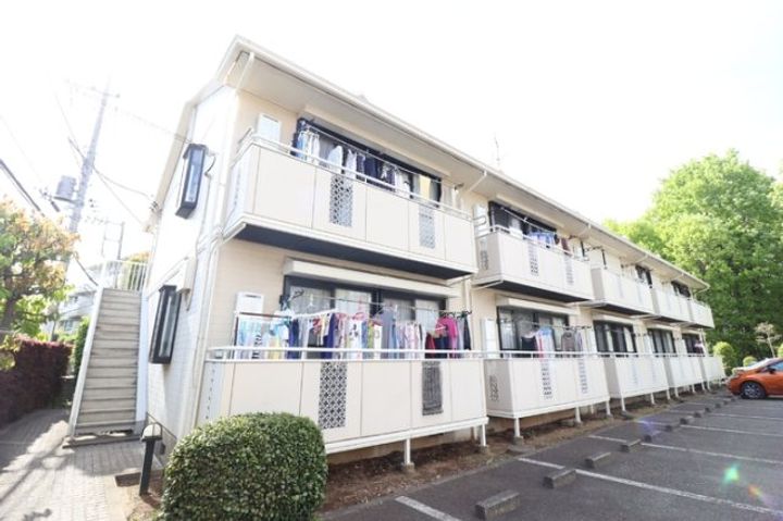 ルードルフィアタウンズA棟の外観