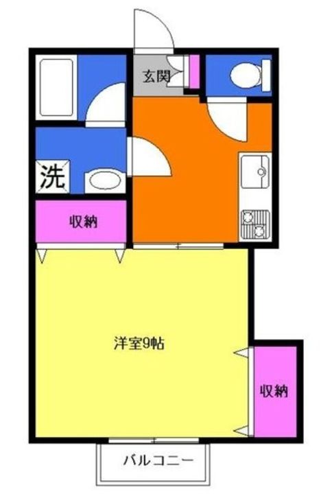 パレス小沢7の間取り