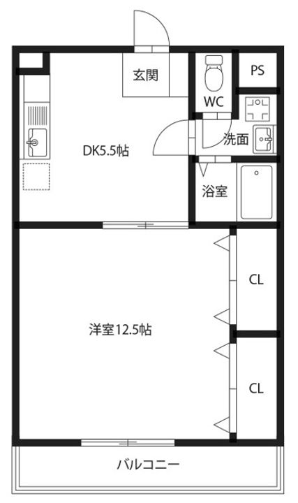 ルミナス原の間取り
