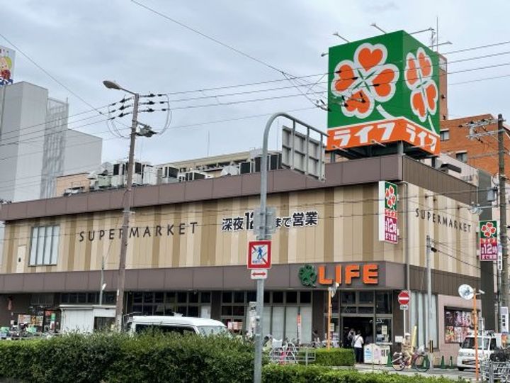 エルベ美章園の周辺