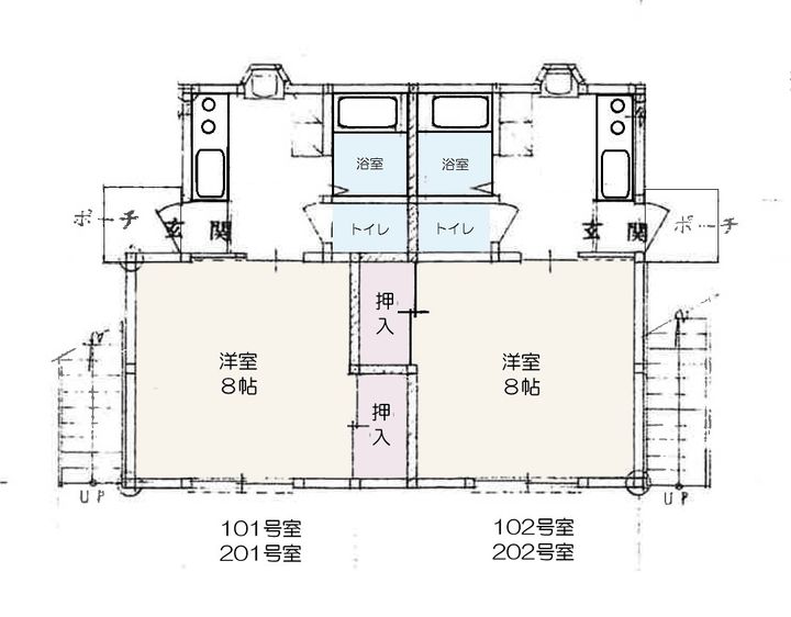 メゾンリーフの間取り