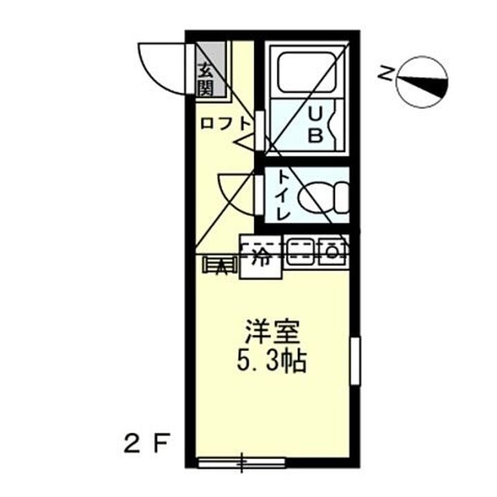 南太田レオン・ブルジョアの間取り