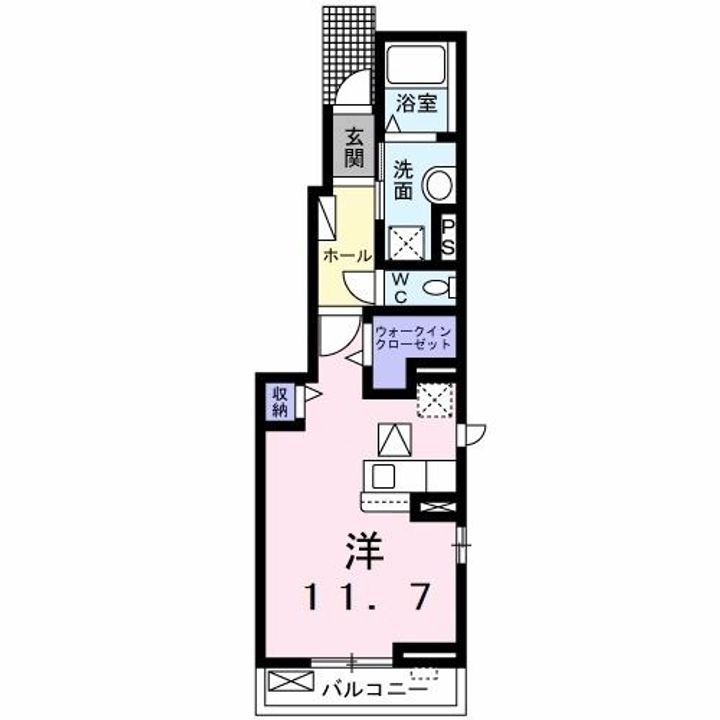 Mint(ミント)の間取り